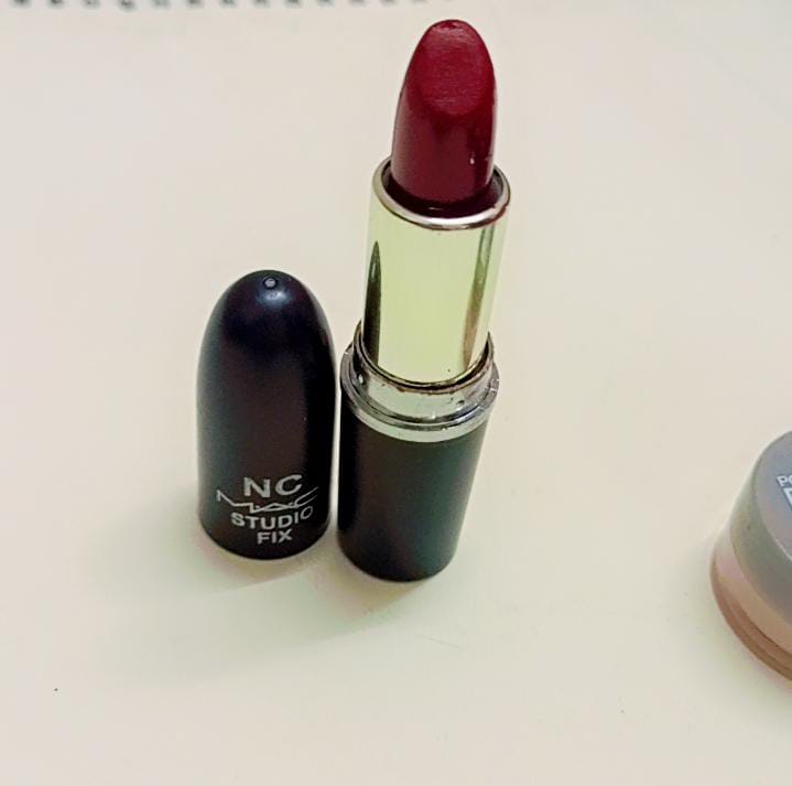 NC MAC Studio Fix Lipstick – Bold Red Shade – SHANO SHAN STORE