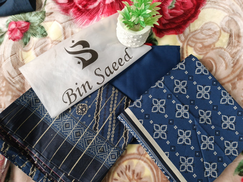 New Stock Alert – Original Bin Saeed Lawn!