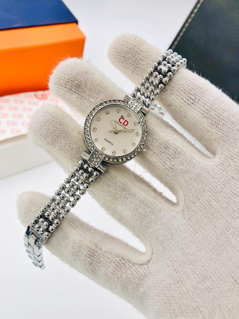Luxury Women’s Crystal Bracelet Watch – Rose Gold, Silver & Gold | 15% OFF Limited Time